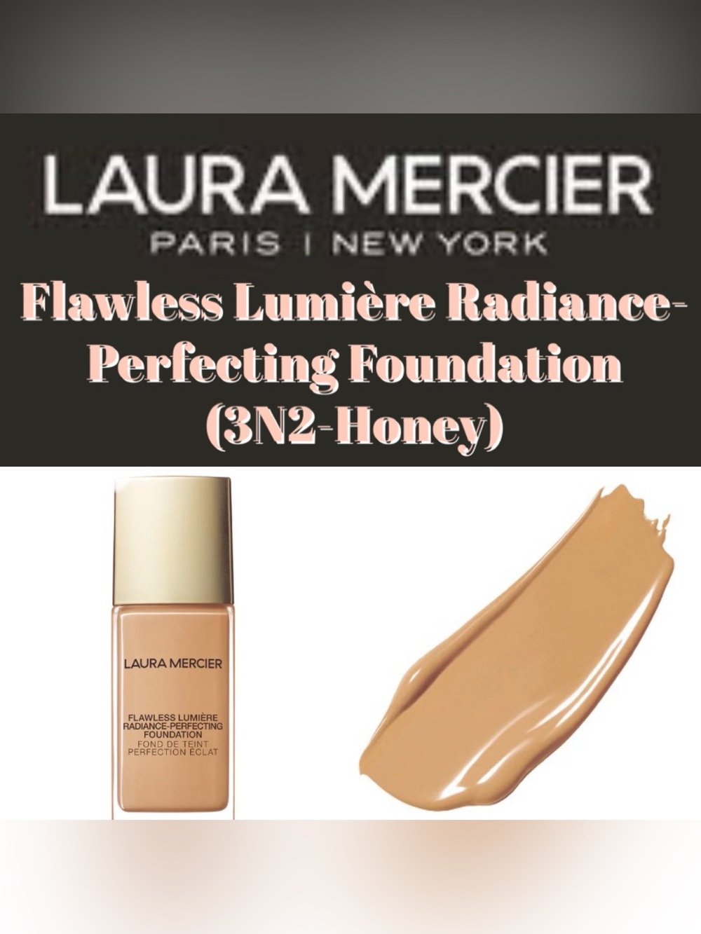 Laura Mercier - Flawless Lumière Radiance-Perfecting Foundation (3N2-Honey)